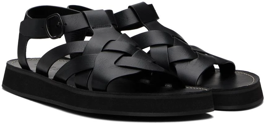 Hereu Black Beltra Sandals 4