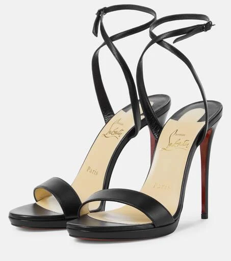 Christian Louboutin Loubi Queen 120 leather sandals 5
