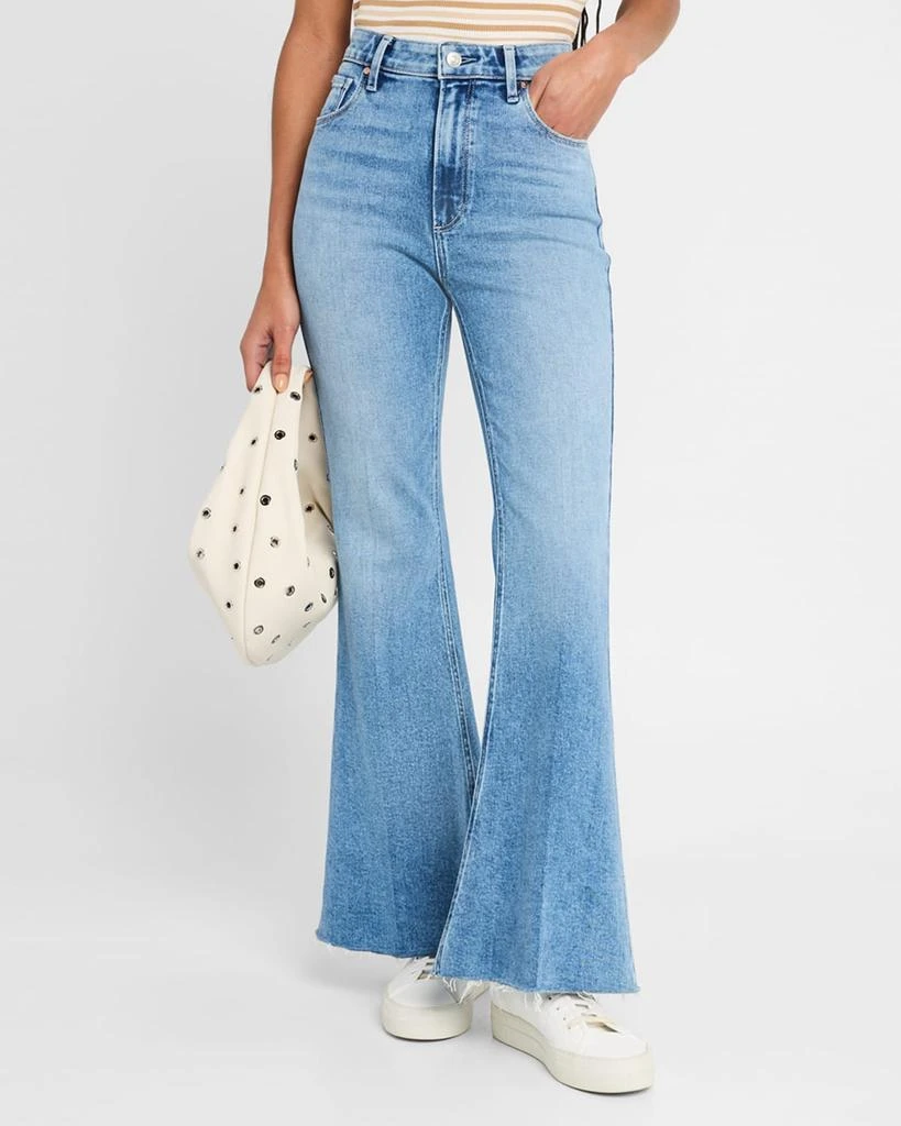 Paige Marlow Skimmer Raw Hem Jeans 4