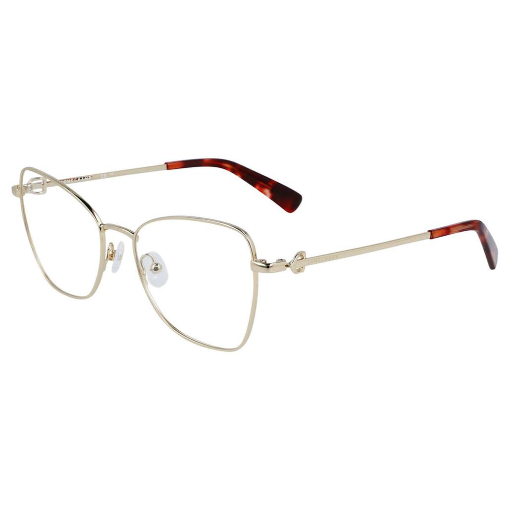 Longchamp Longchamp Women's Gold Cat-Eye Opticals