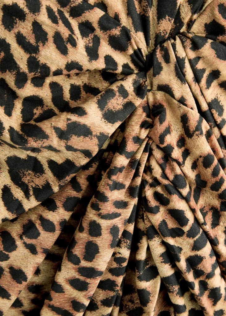 Alice + Olivia Mardell leopard-print stretch-jersey midi dress 5