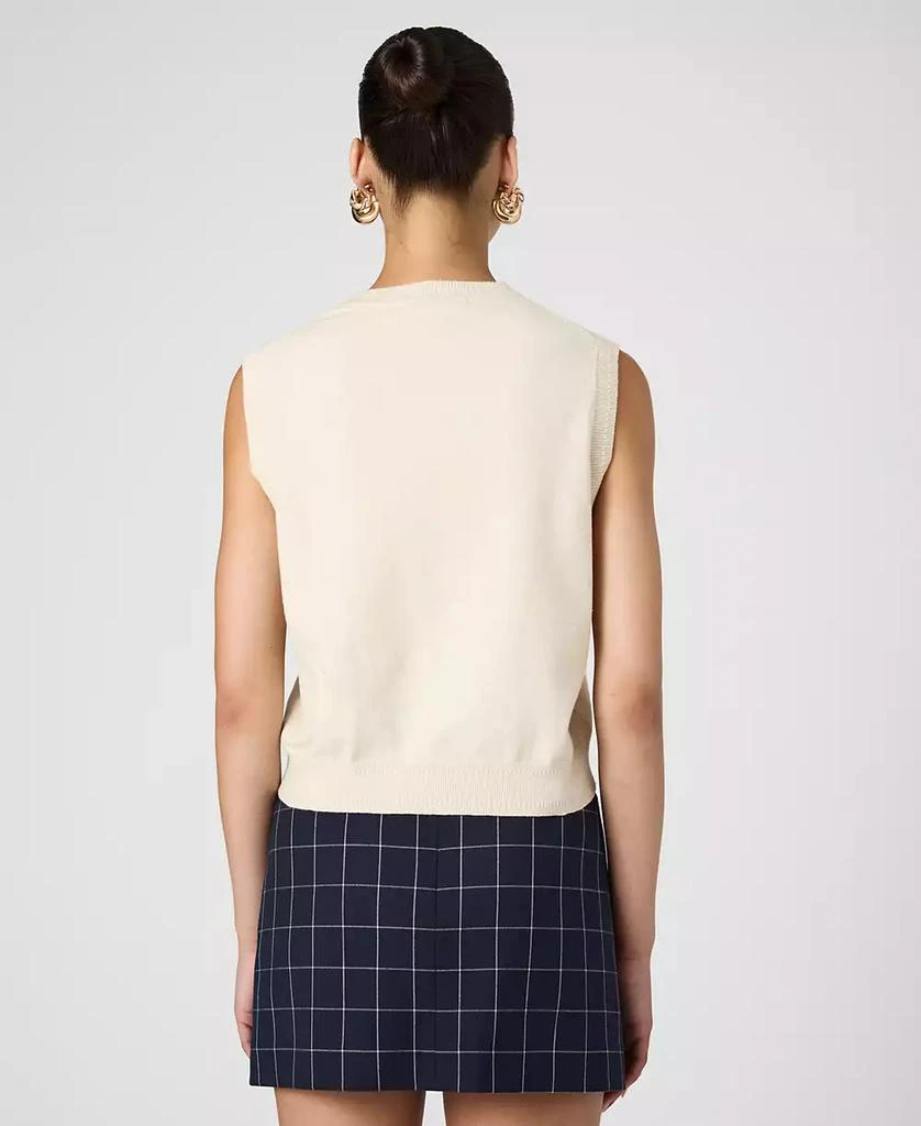 French Connection Women's Cosysoft Crewneck Sweater Vest 2