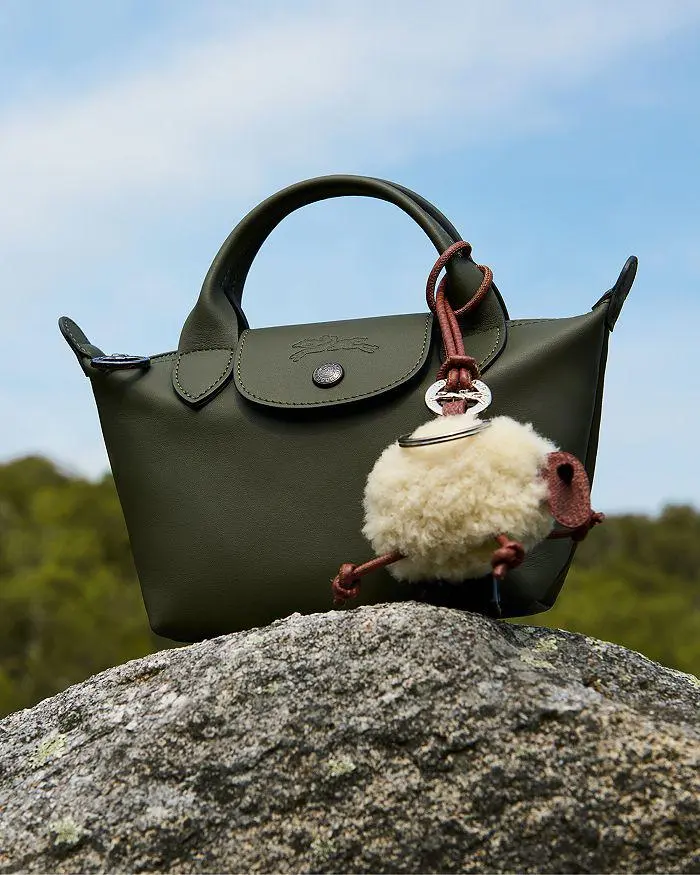 tote bag longchamp le pliage cuir mini top handle