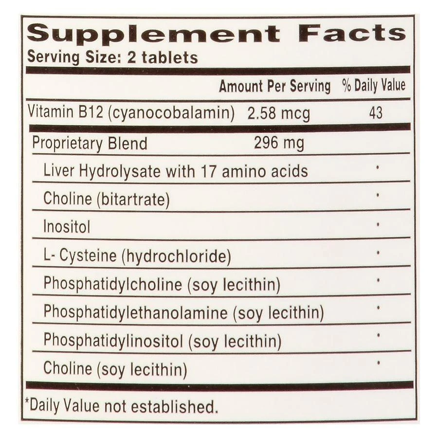 Liverite Liver Aid Dietary Supplement Tablets 2
