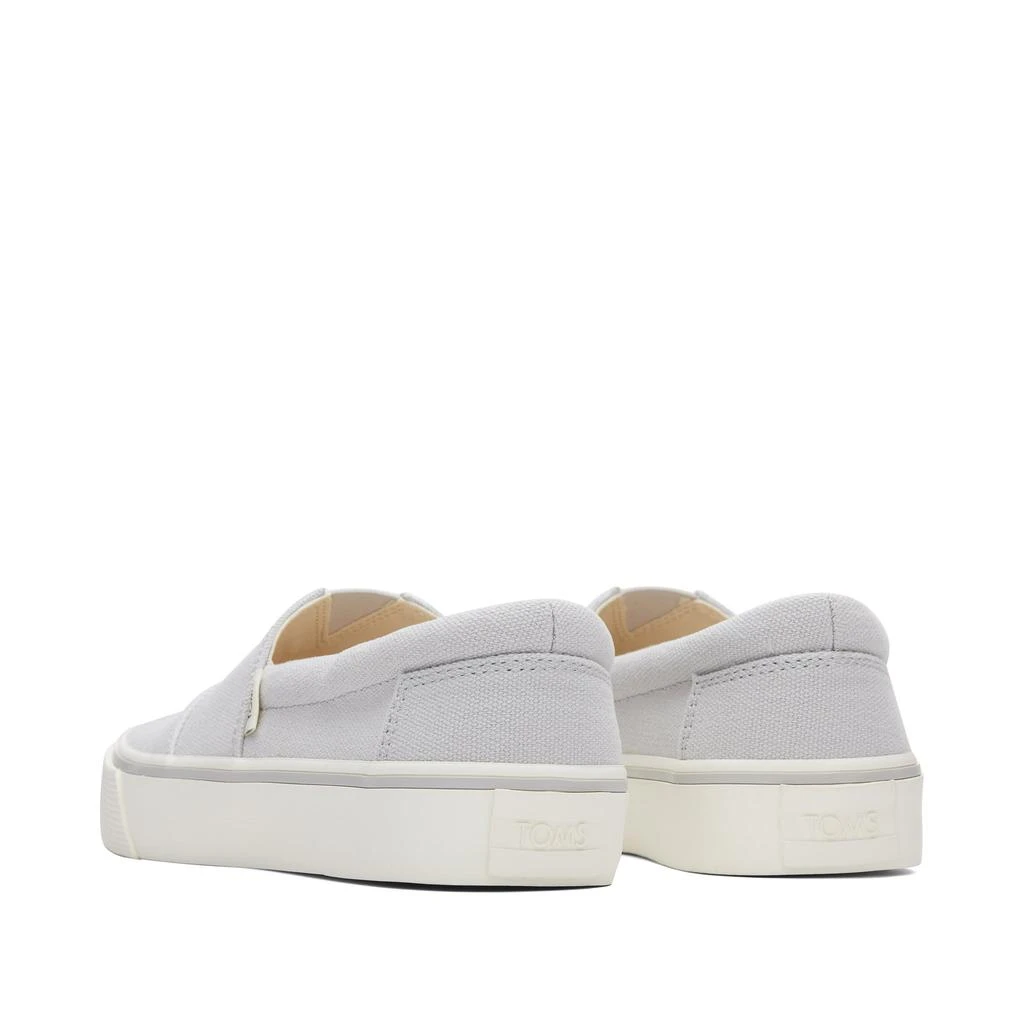 TOMS Shoes Fenix Grey Sneaker with Custom Rubber Outsole 3