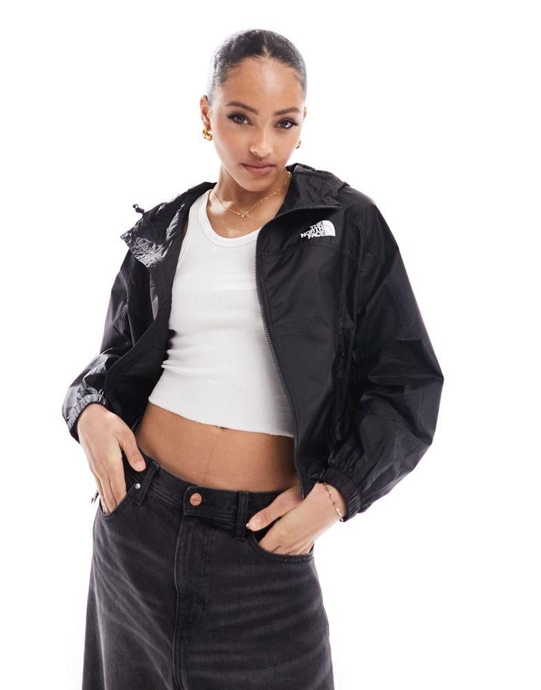 The North Face The North Face Himalia packable waterproof wind jacket in black Exclusive at ASOS BLACK S UK 8 10 Women s Jackets Free Shipping BeyondStyle