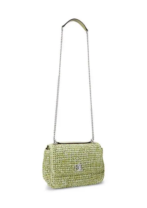 Ralph Lauren Mélange Woven Straw Medium Sophee Bag 3
