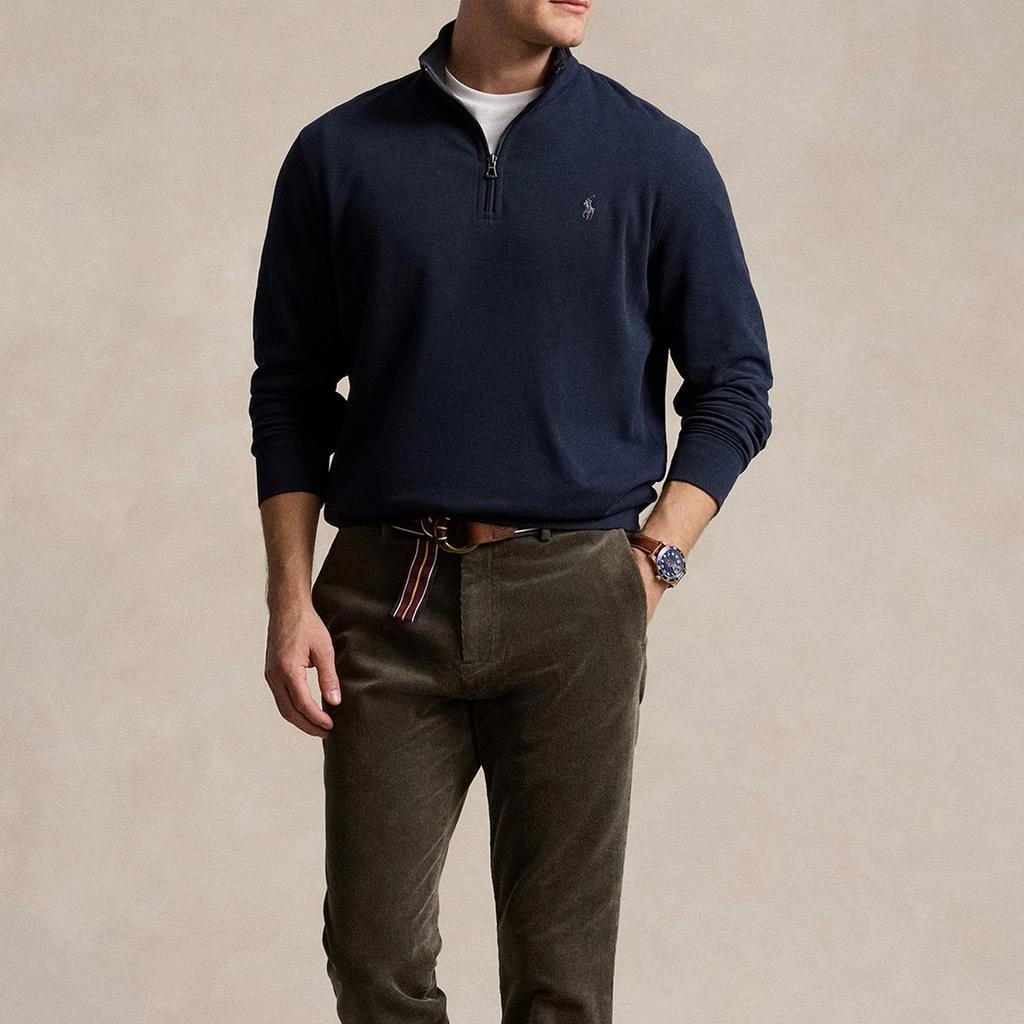 Ralph Lauren Polo Ralph Lauren Cotton-Jersey Half-Zip Jumper 4