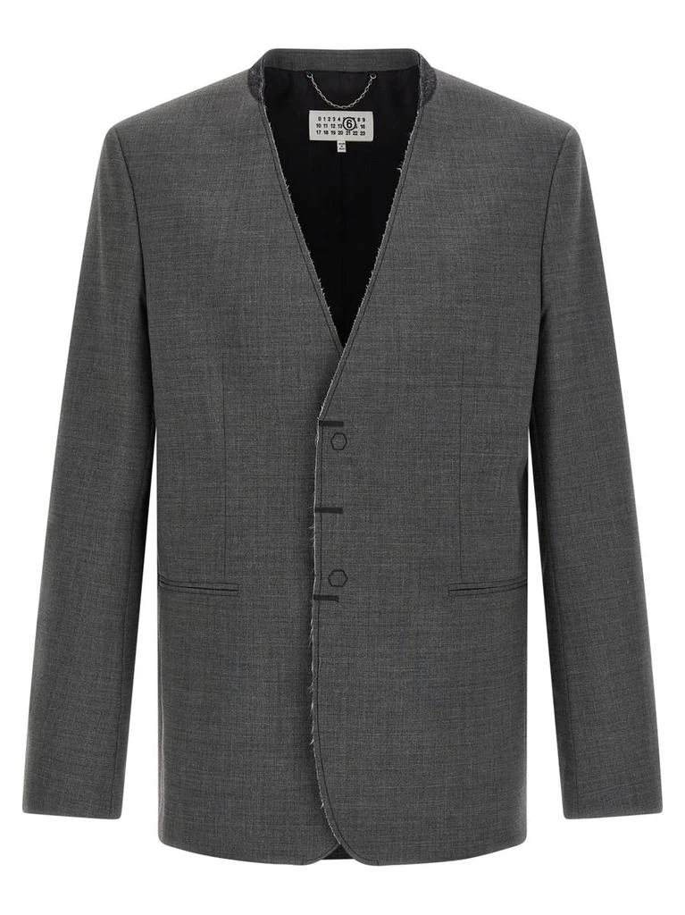 MM6 MM6 Maison Margiela Wool Blazer 1