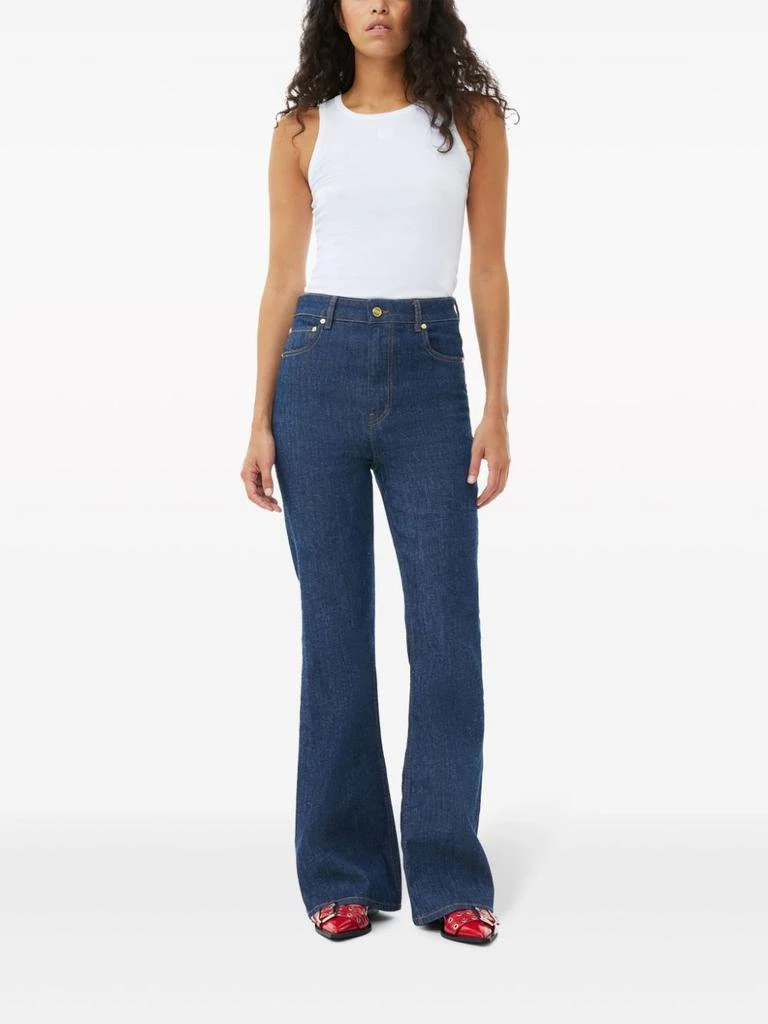 Ganni GANNI - Organic Cotton Tank Top 1