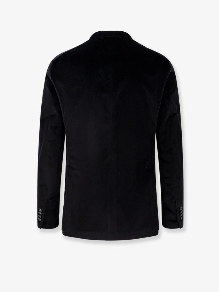 TAGLIATORE Single-breasted velvet blazer