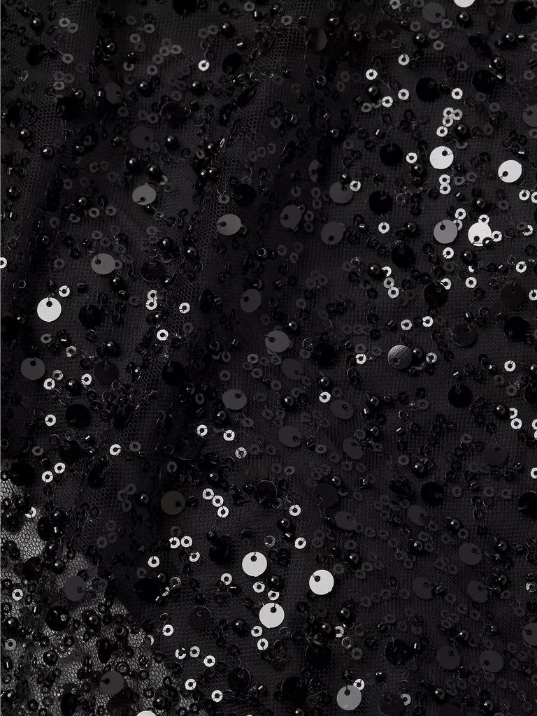 Basix Black Label Beaded &amp; Sequined Gown 6
