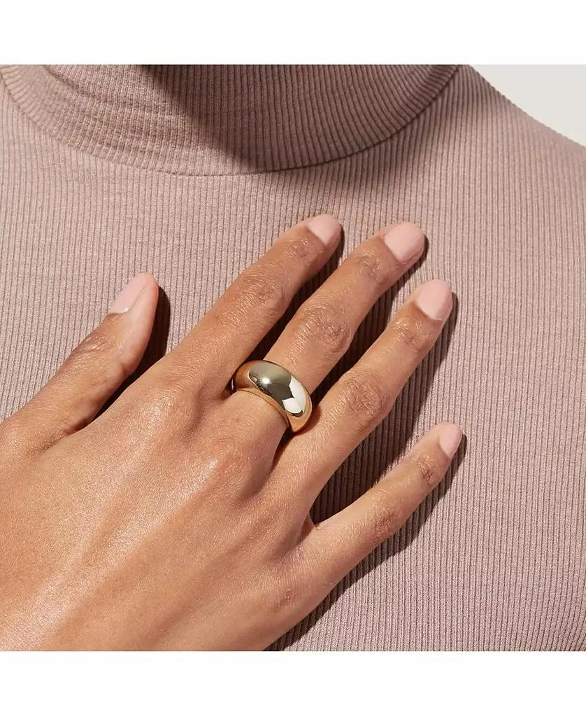 Ana Luisa Gold Dome Ring - Noa 2