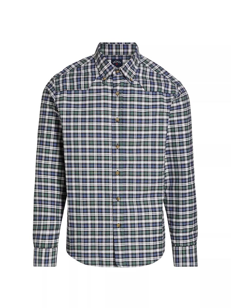 Noah Western Oxford Button-Down Shirt