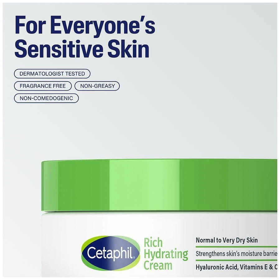 Cetaphil Rich Hydrating Cream Unscented 4