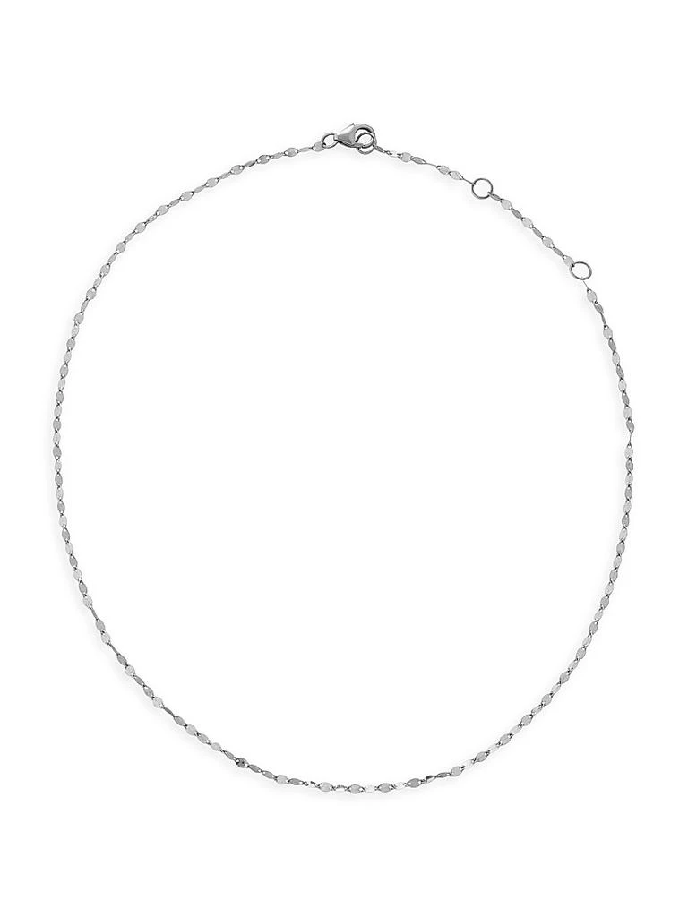 LANA 14K White Gold Blake Choker 1