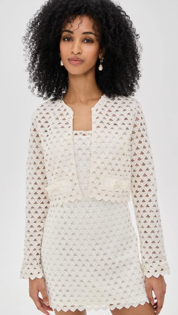LOVESHACKFANCY Alaya Jacket 1