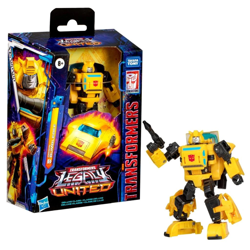  Hasbro Transformers Legacy Deluxe Class Bumblebee Action Figure