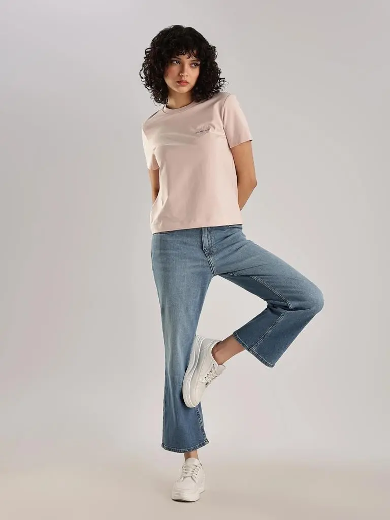 Calvin Klein Calvin Klein Womens High Rise Ankle Bootcut Jeans 7
