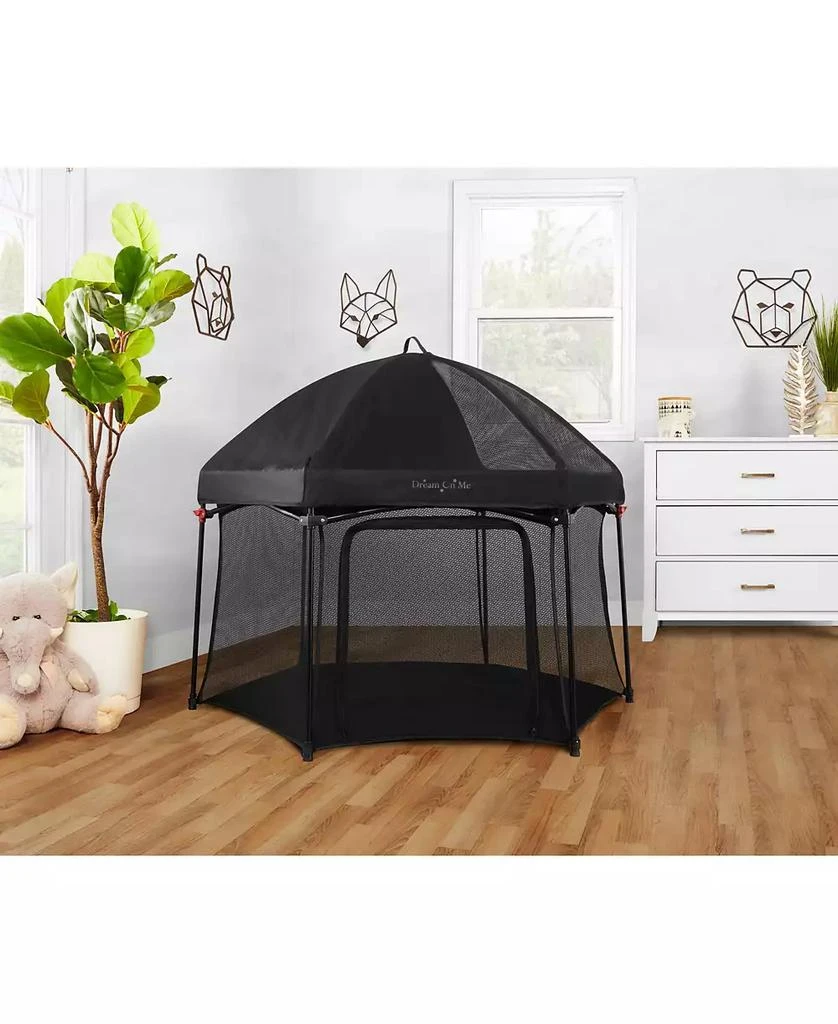 Dream On Me Onyx Playpen Set with Canopy 8