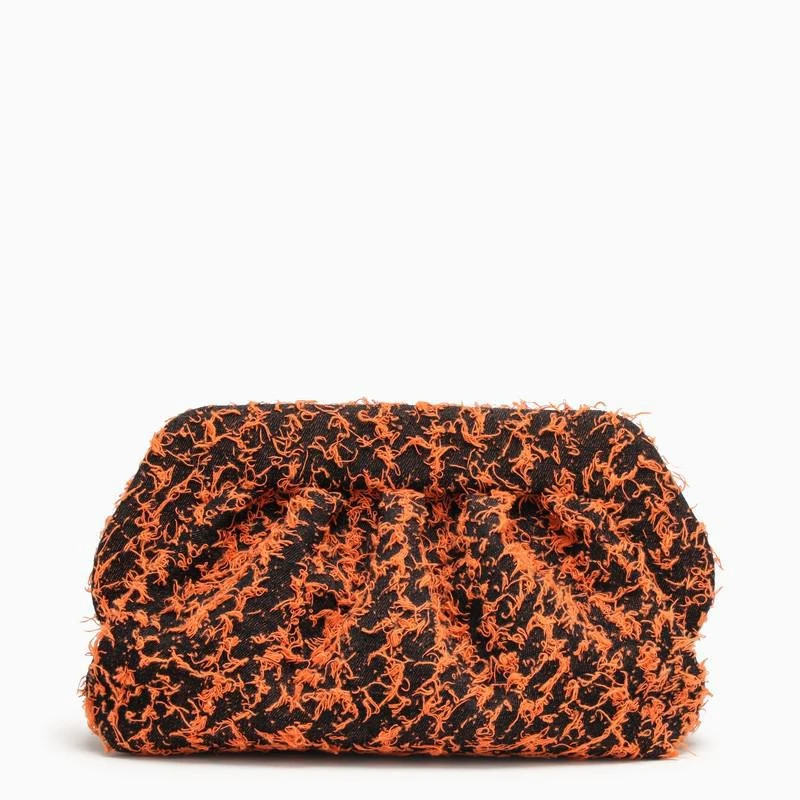 Themoirè Themoirè Bios Medium Clutch With Orange Embroidery 1