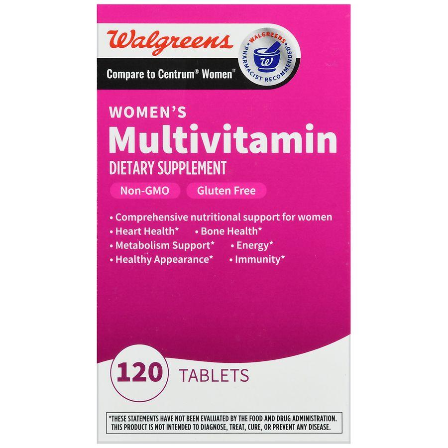 Walgreens Women's Multivitamin Tablets (120 days)