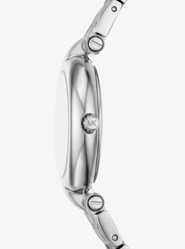 Michael Kors Mini Laney Silver-Tone Watch 2