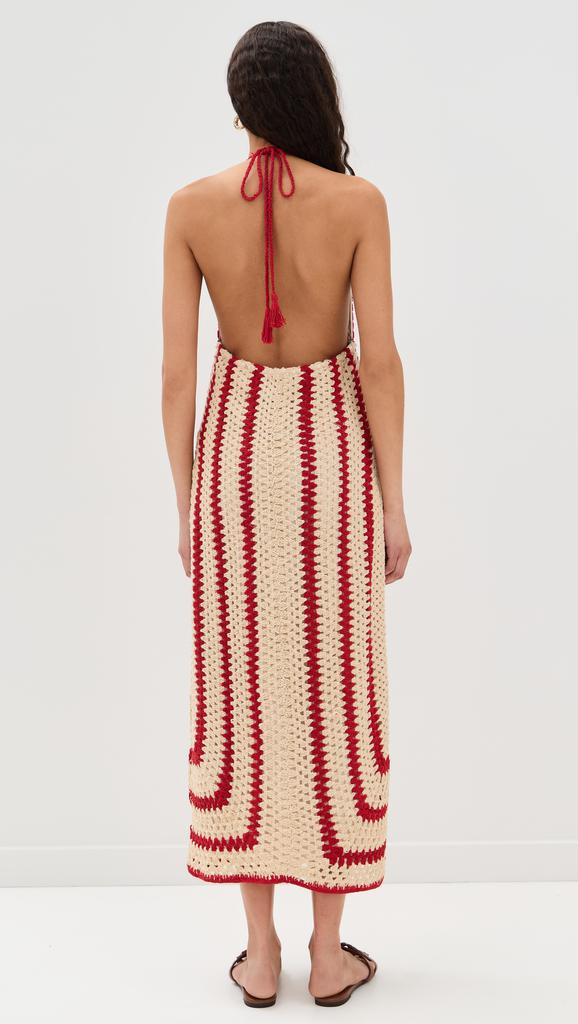 SAYLOR Georgie Crochet Midi Dress