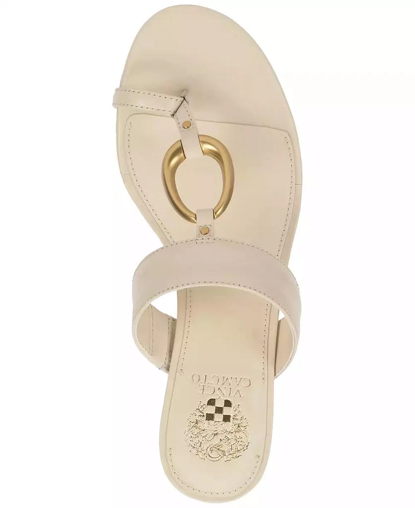 Vince Camuto Women's Kimena Toe-Loop Kitten-Heel Sandals 4