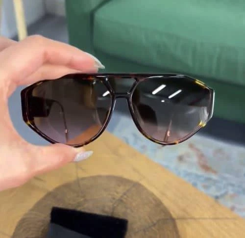 Dior Dior Tortoise Gradient 8686 DiorClan1 Aviator Sunglasses 2