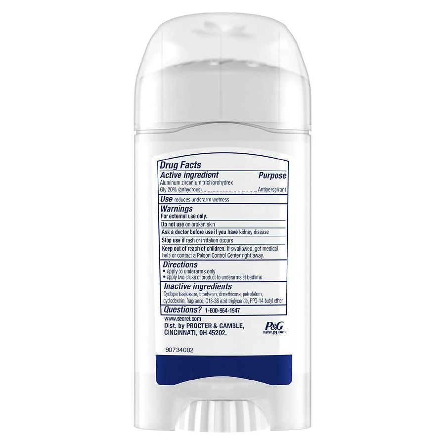 Secret Clinical Strength Soft Solid Antiperspirant and Deodorant for Women Light & Fresh 2