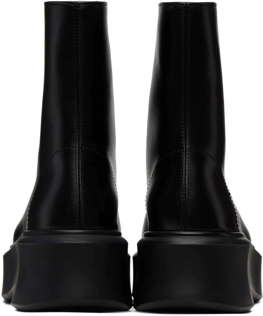 The Row Black Zipped I Boots 2