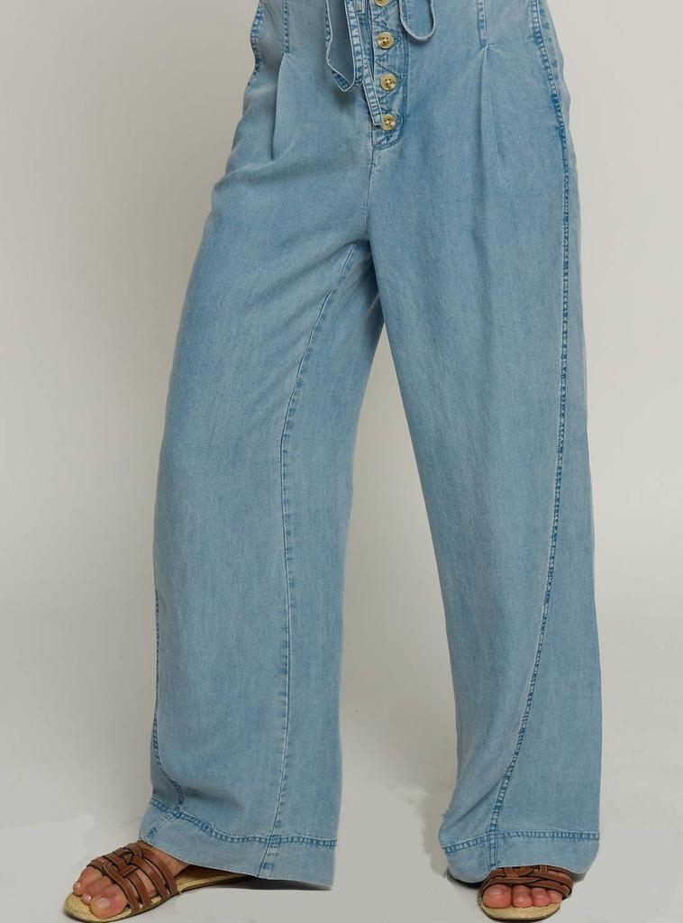 Central Park West Central Park West - Women's Mid Rise Wide Leg Pant