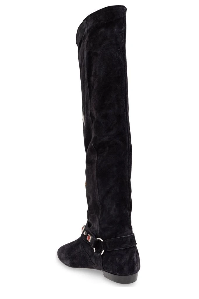 Isabel Marant Isabel Marant Soksa Fringe Detailed Thigh Boots 3