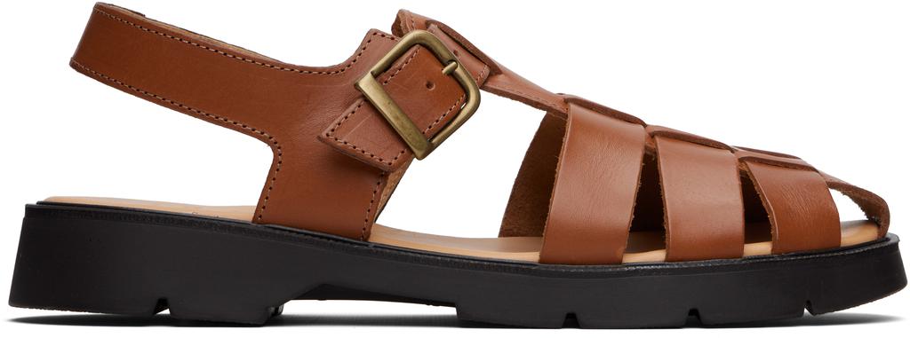 KLEMAN Tan Babord VGT Fisherman Sandals