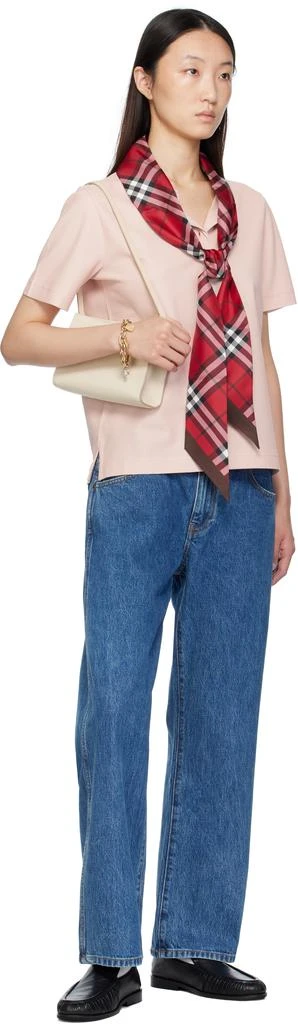 Burberry Off-White Cotswolds Pouch Bag 4