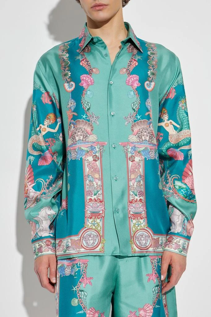 Versace Versace Theatre Print Long-Sleeve Shirt 2