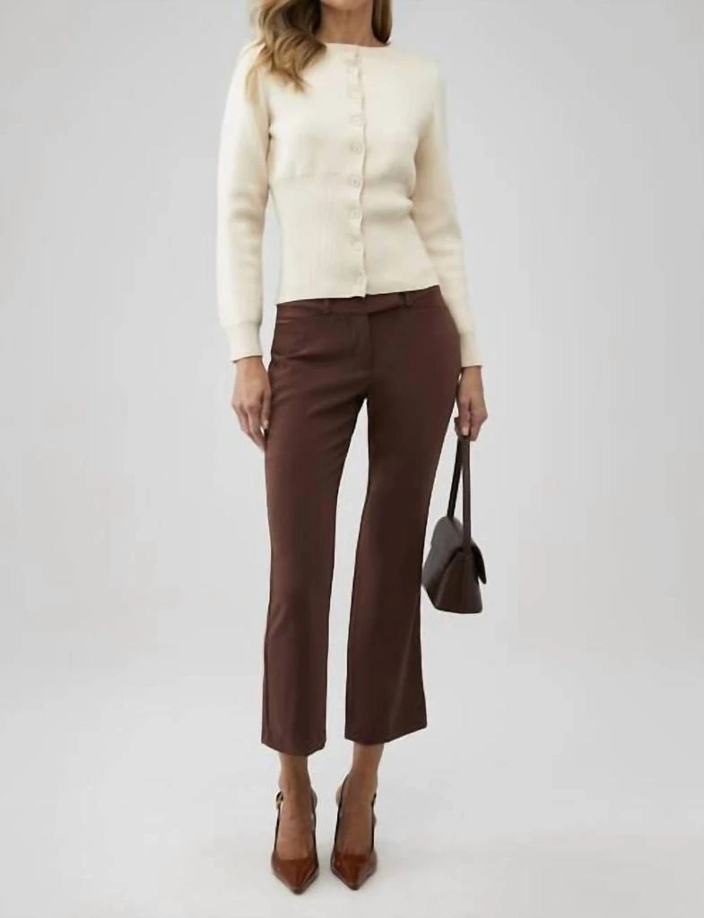 Amanda Uprichard Amanda Uprichard - Paris Low Rise Pant 4