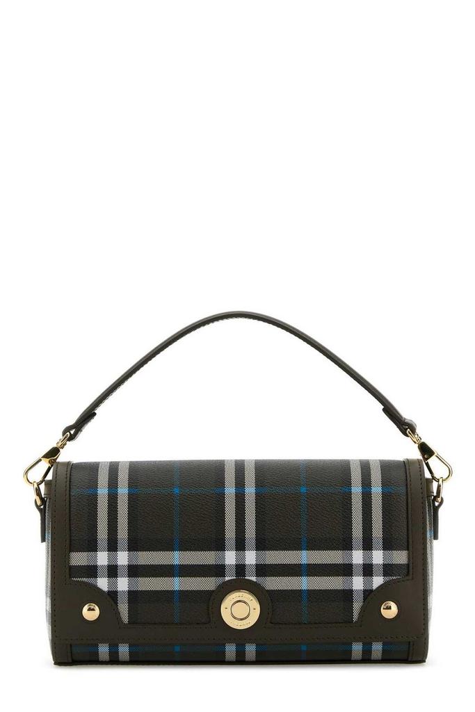Burberry MEDIUM SHIELD BLUE LEATHER BAG - Bags - BeyondStyle