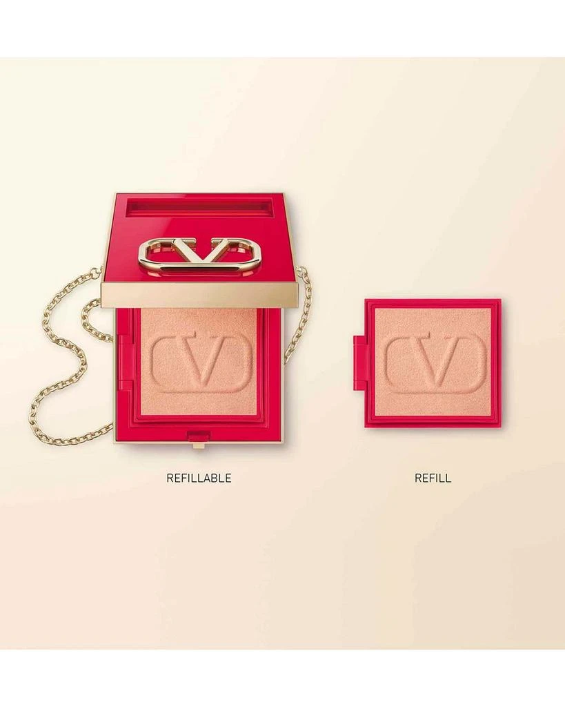 Valentino Go Clutch Refillable Compact Finishing Powder Refill Pan 4