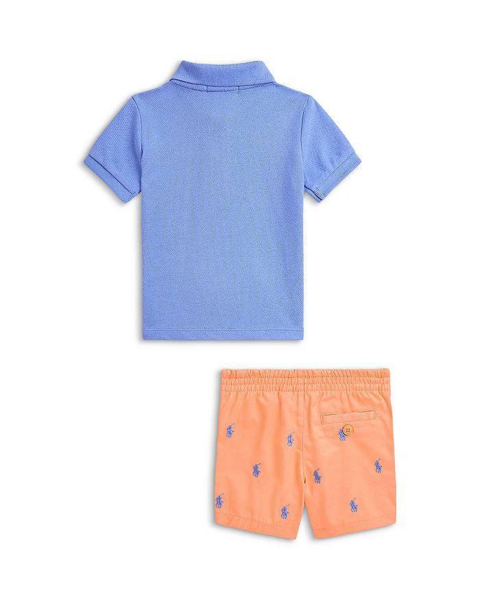 Ralph Lauren Boys' Mesh Polo Shirt & Chino Short Set - Baby 3