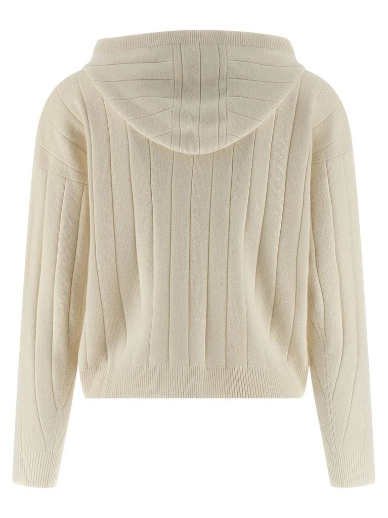 Max Mara Max Mara Rubiera Zipped Knitted Cardigan 2