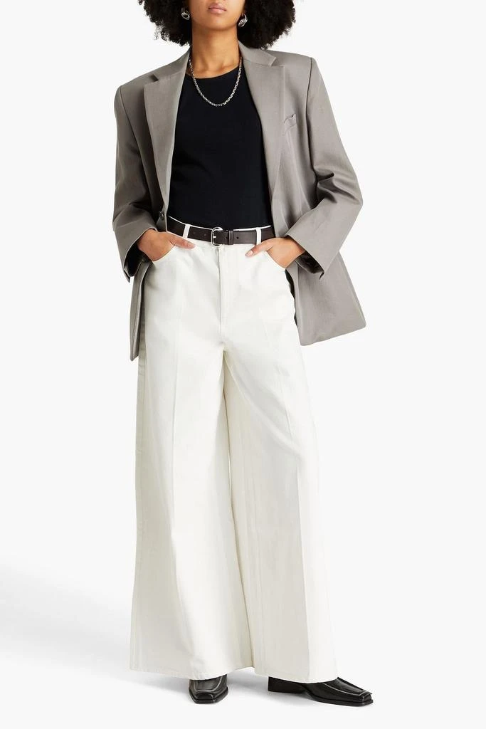 Tibi High-rise wide-leg jeans 2