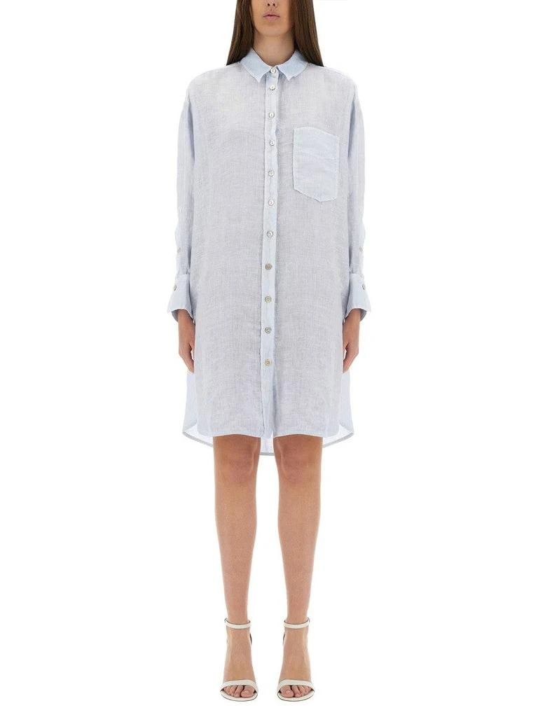 CHEMISIER DRESS  On Sale Now with Up to 37% Off | Discover Exclusive Deals  & Savings at BeyondStyle  Authentic 120% Lino woman->clothing->dresses |woman->clothing->dresses|chemisier-dress-color-baby-blue-size-l|woman with  Limited-Time Discounts, Free ...