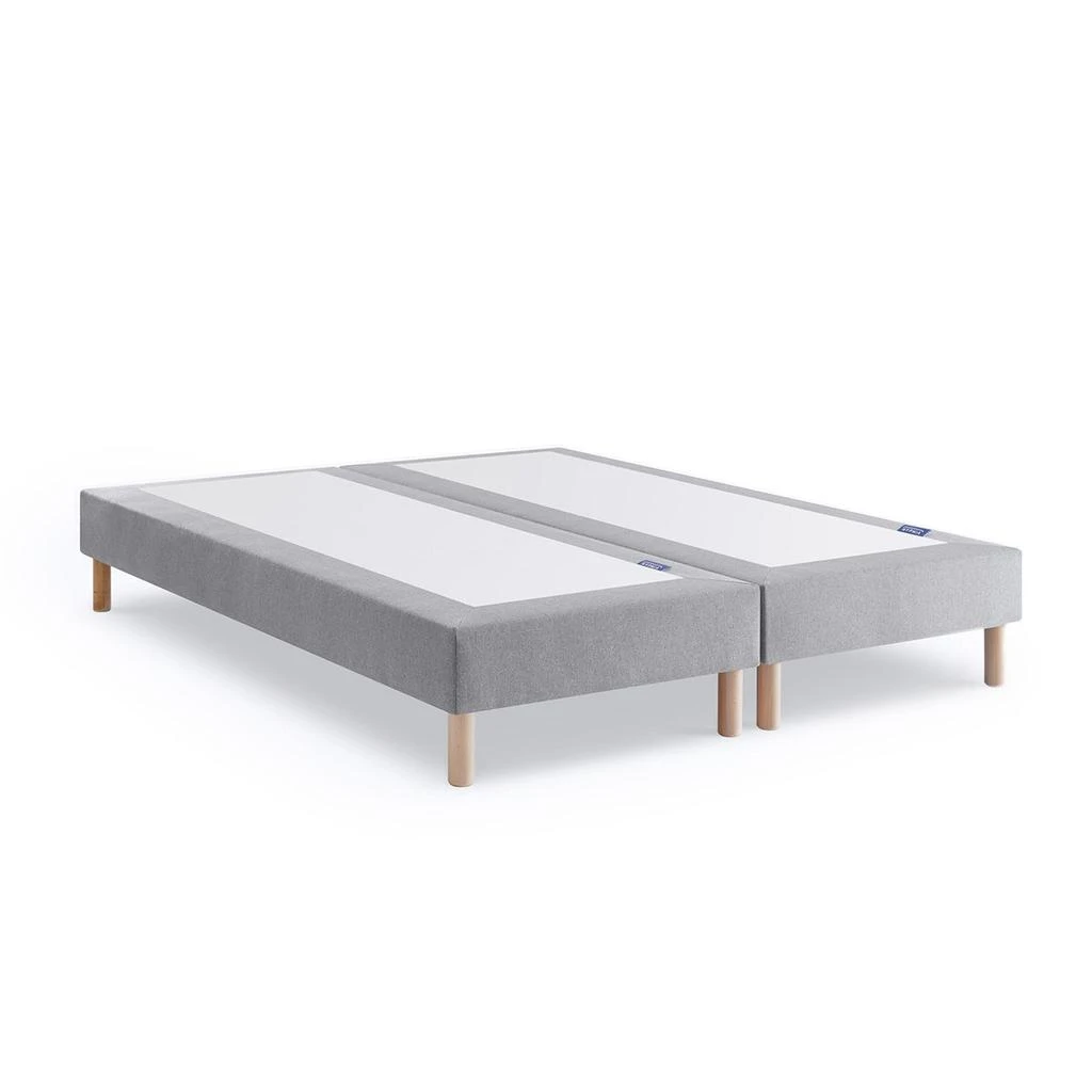 Hypnia Ensemble Matelas Ressorts Et Sommier Tapissier Gris Bi-Bloc 7