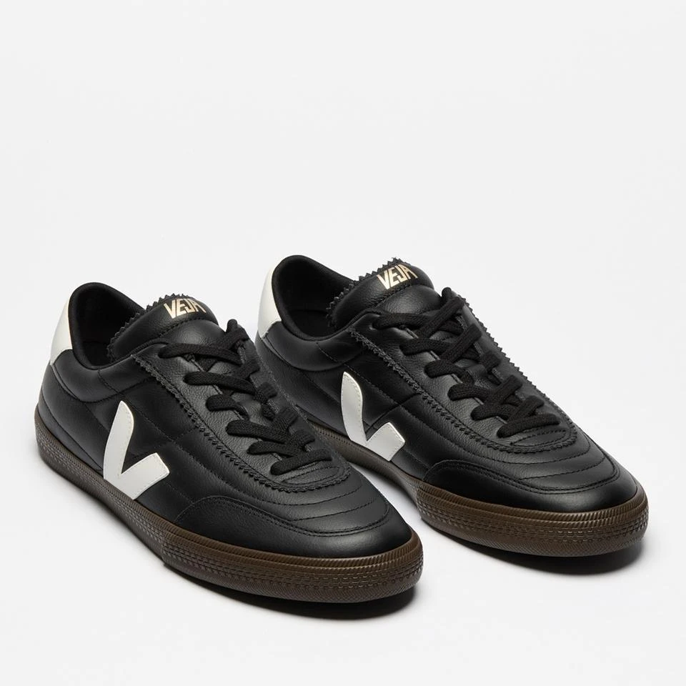 Veja VEJA MEN'S PANENKA LEATHER LOW TOP TRAINERS 2
