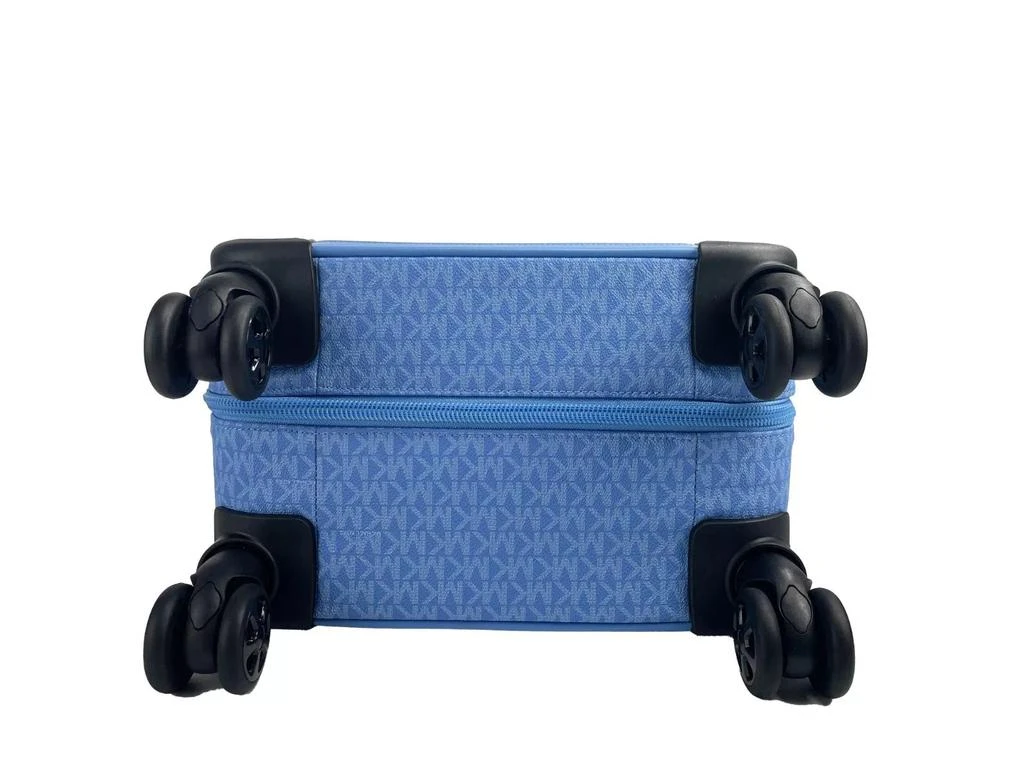 Michael Kors Travel Small Pacific blue Signature Trolley Rolling Suitcase Carry Women's On 3