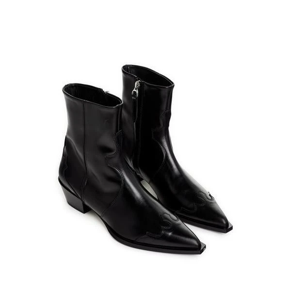AEYDE Cowboy leather ankle boots 1
