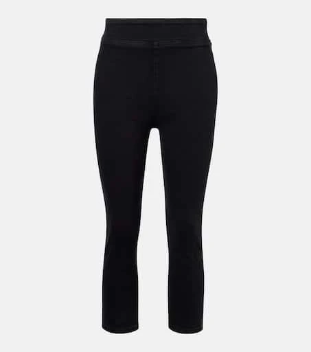 FRAME Jetset cotton-blend capri pants 1