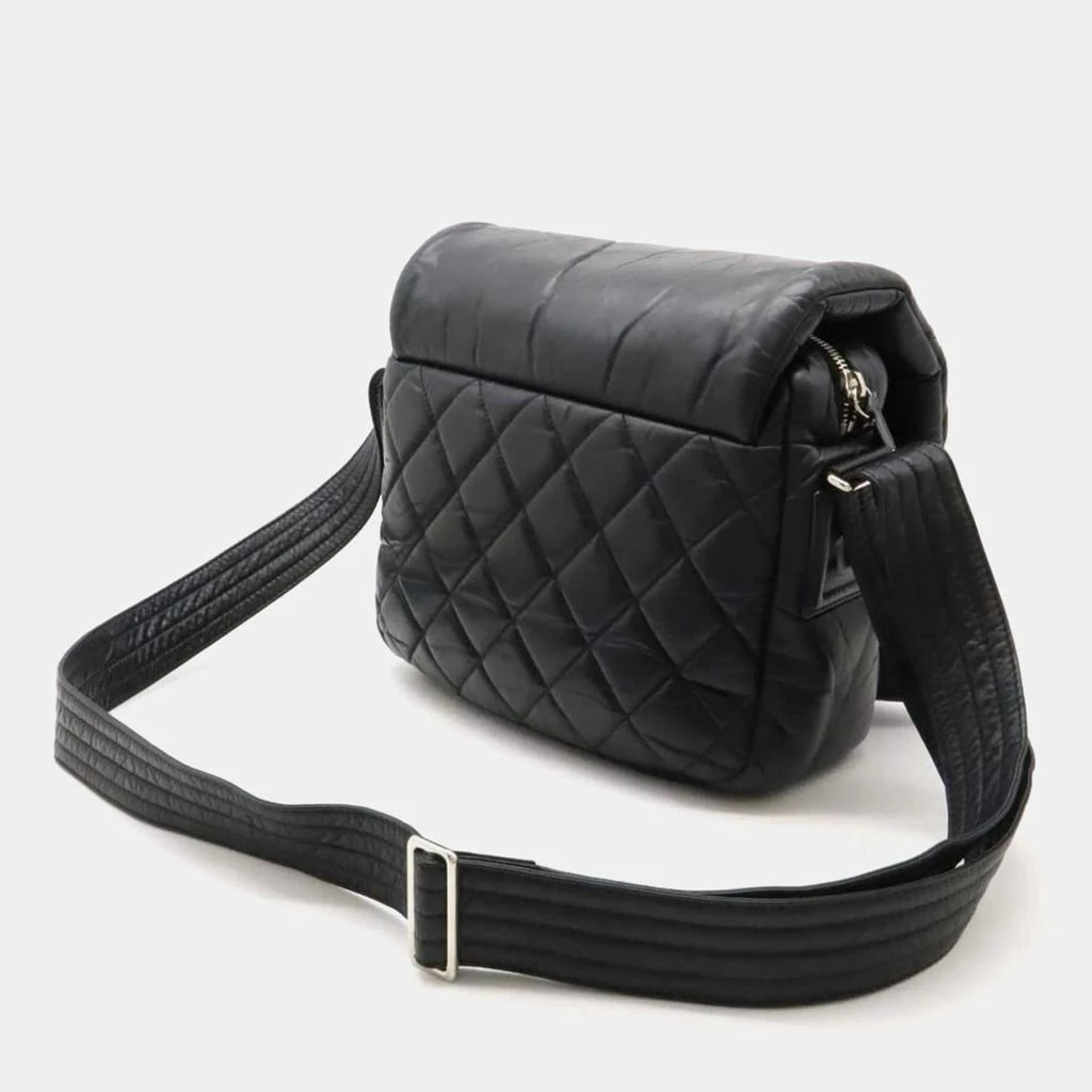 Chanel Chanel Black Leather Small Shoulder Bag 2